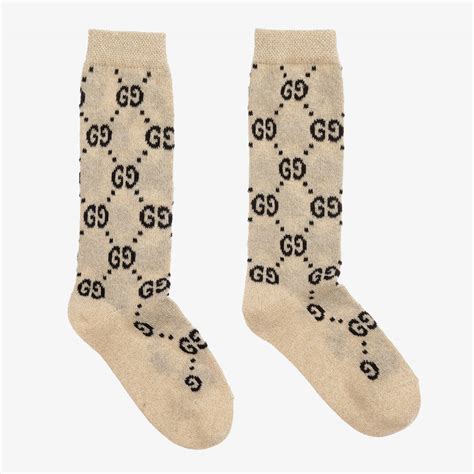 gucci logo gg socks ivory|neiman marcus Gucci socks.